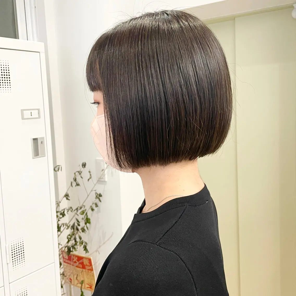 ショート カラー 透明感カラー ボブ 髪質改善 似合わせカット 縮毛矯正 カット ヘアカラー トリートメント 艶髪/髪質改善 ナカムラのヘアスタイル