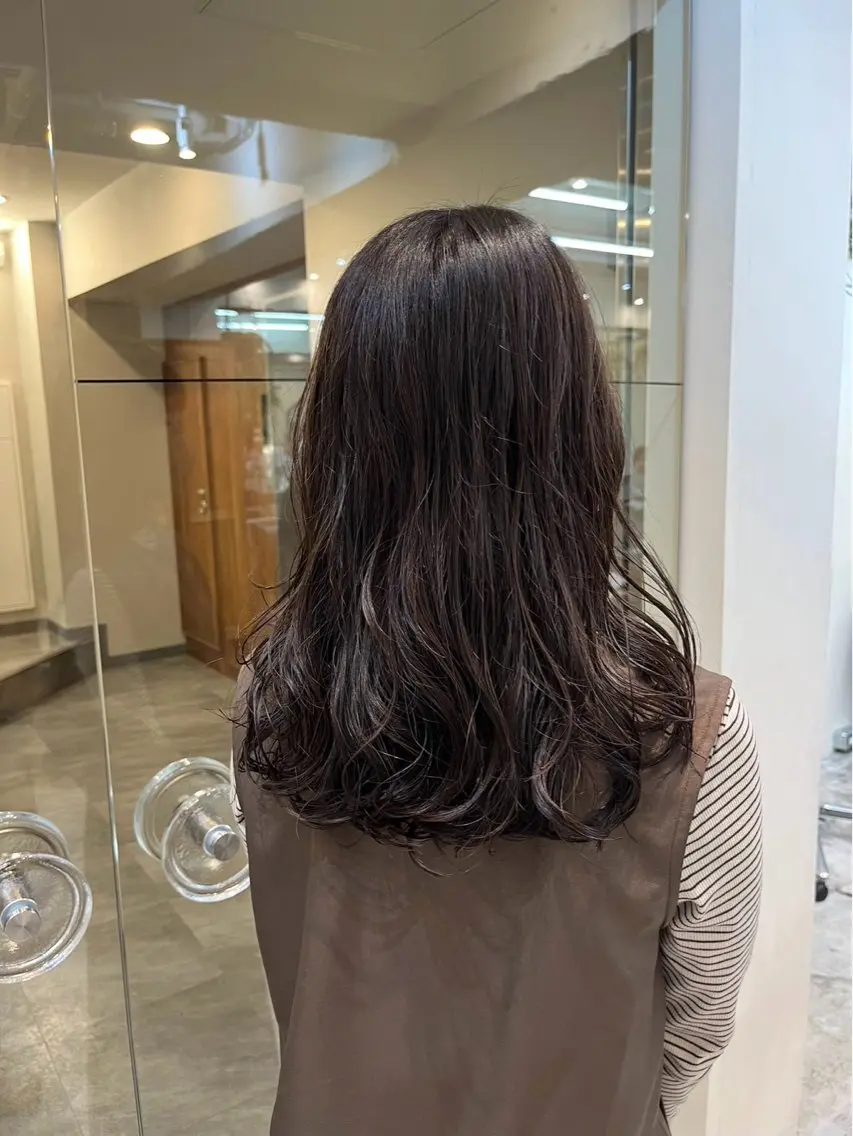 ロング パーマ TSUMUGI ／ハイトーン🎀のヘアスタイル