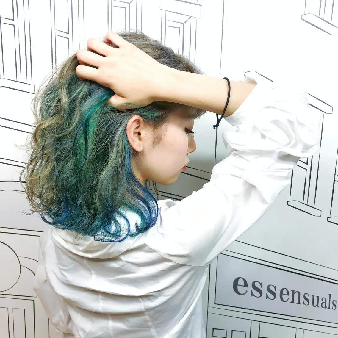 カラー ユニコーンカラー レイヤー⭐️カラー ⭐️平川雅史のヘアスタイル