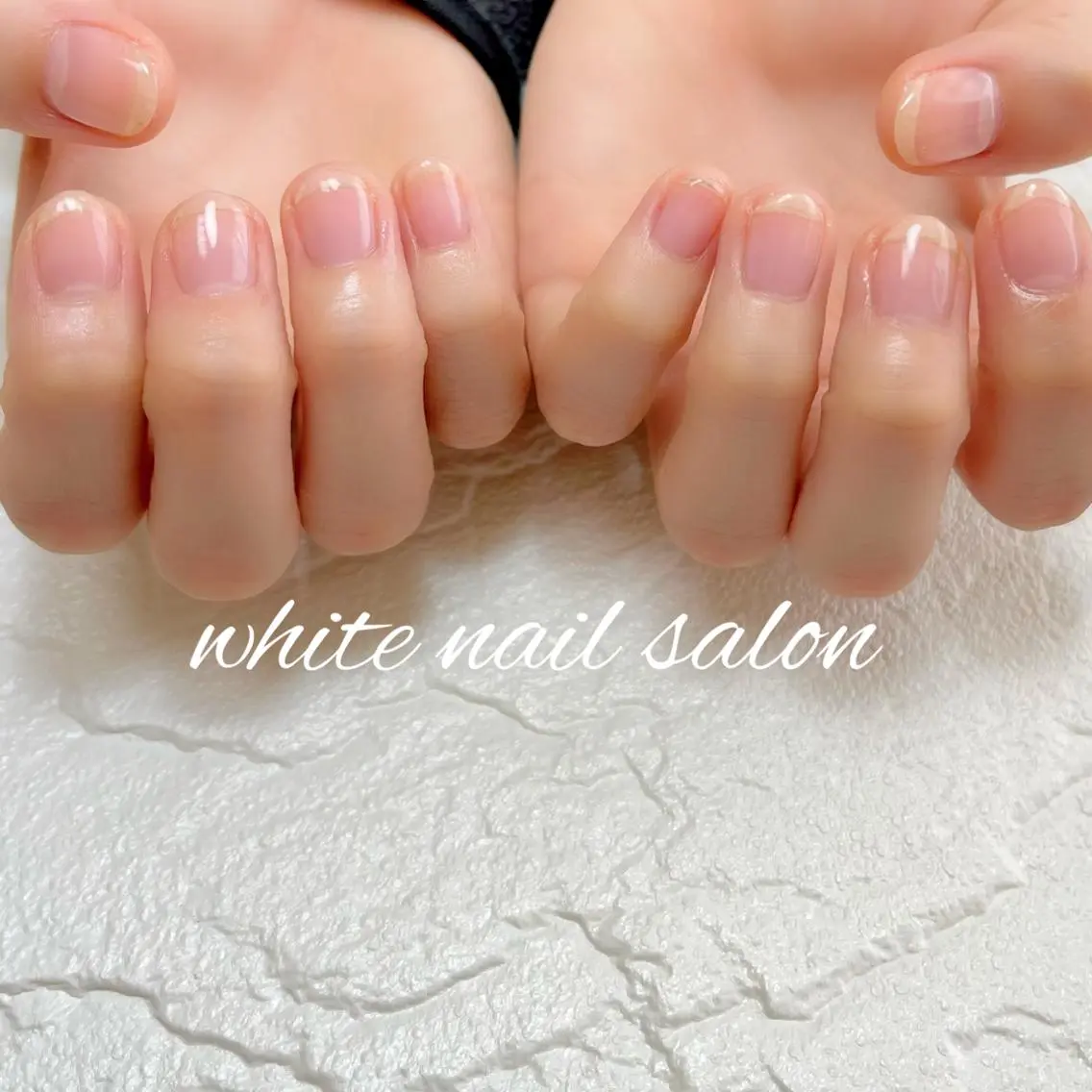 ネイル クリアネイル フットネイル ジェルネイル ハードジェル ラメ(グリッター) white nail salonのネイルデザイン