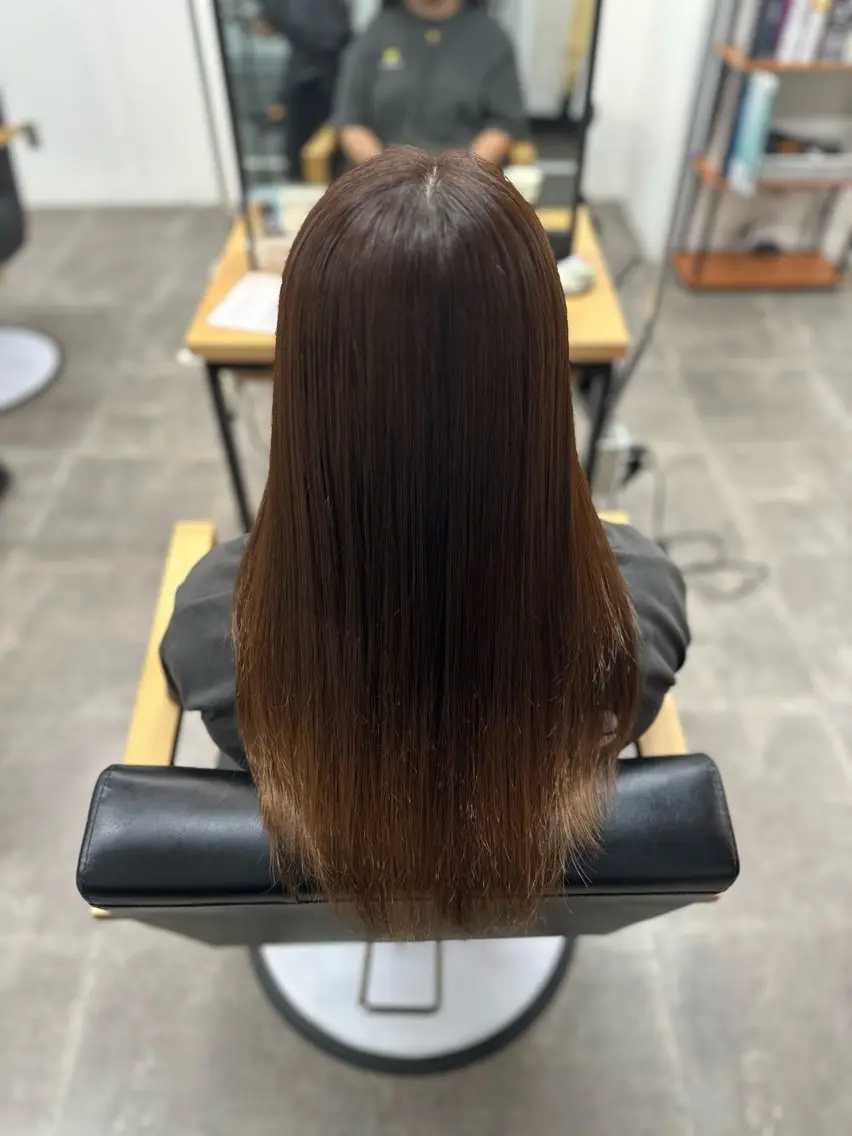 ロング カラー ヘアカラー トリートメント 0choir kodaiのヘアスタイル