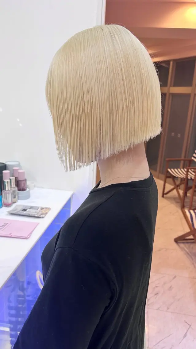 ショート カラー ヘアカラー トリートメント レイン🌏🌱 似合わせ/ハイトーンのヘアスタイル