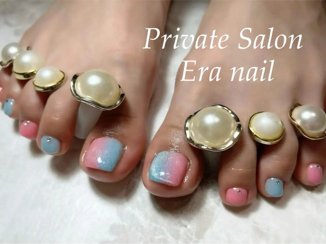ネイル フットネイル フットネイル Era nailのネイルデザイン