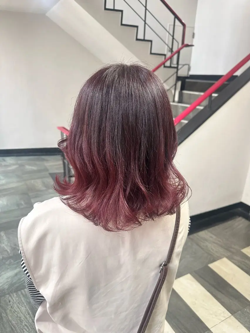 ミディアム MOURI CHISATOのヘアスタイル