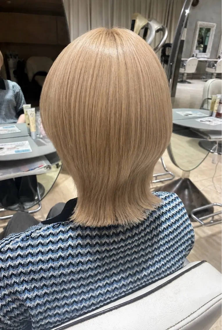 ミディアム トリートメント 竹山 莉央のヘアスタイル