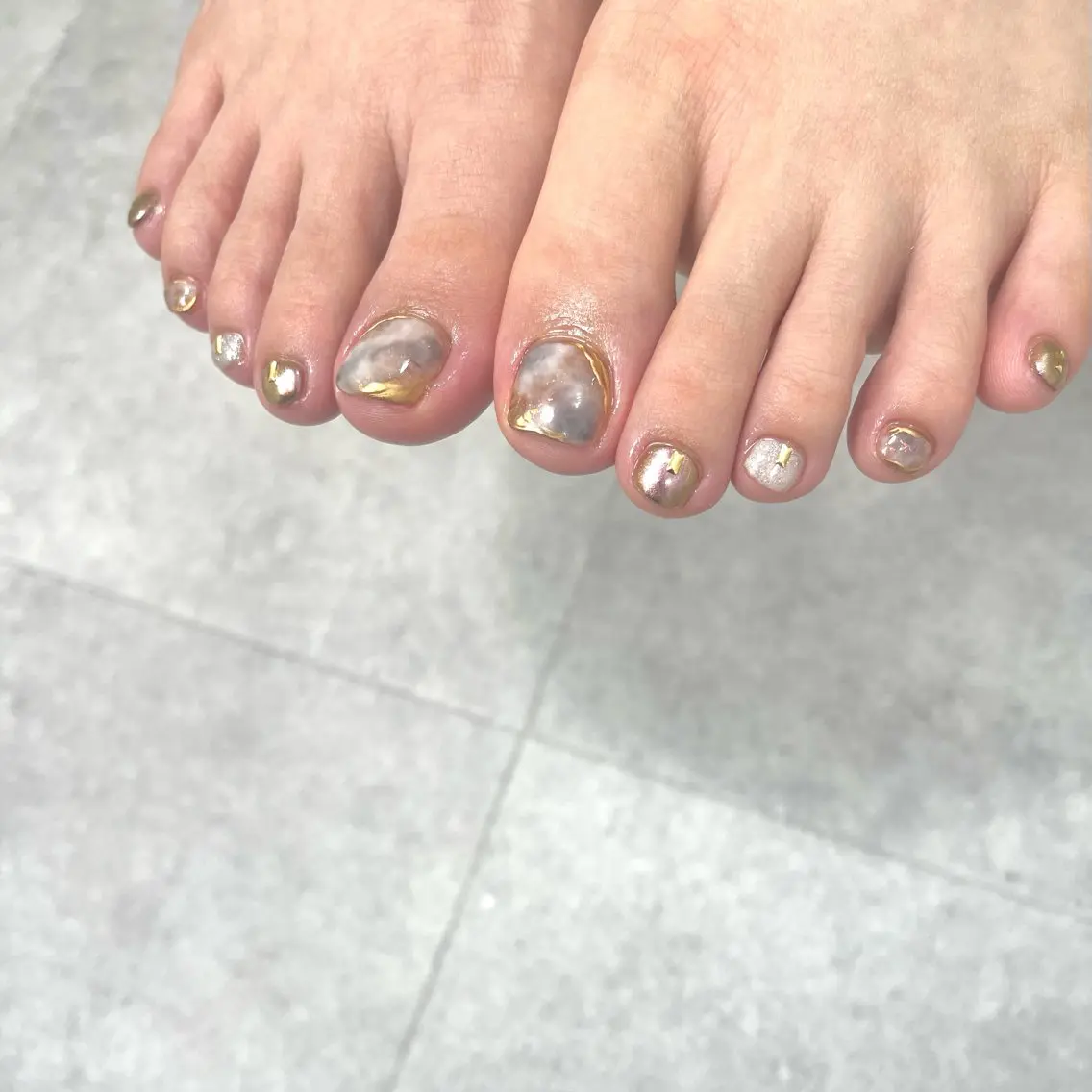 ネイル フットネイル &MERCI nail maoのネイルデザイン