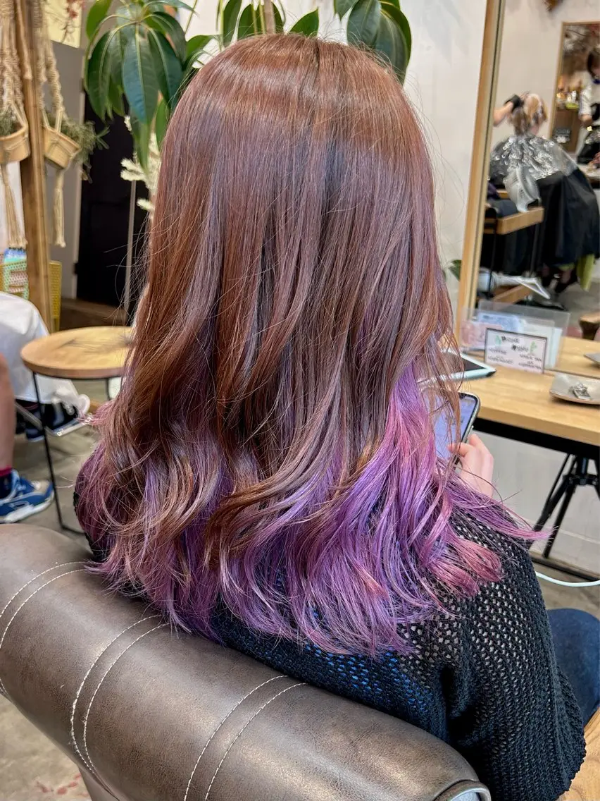 ロング カット ヘアカラー トリートメント topstylist 満足度⭐️堀川星哉のヘアスタイル