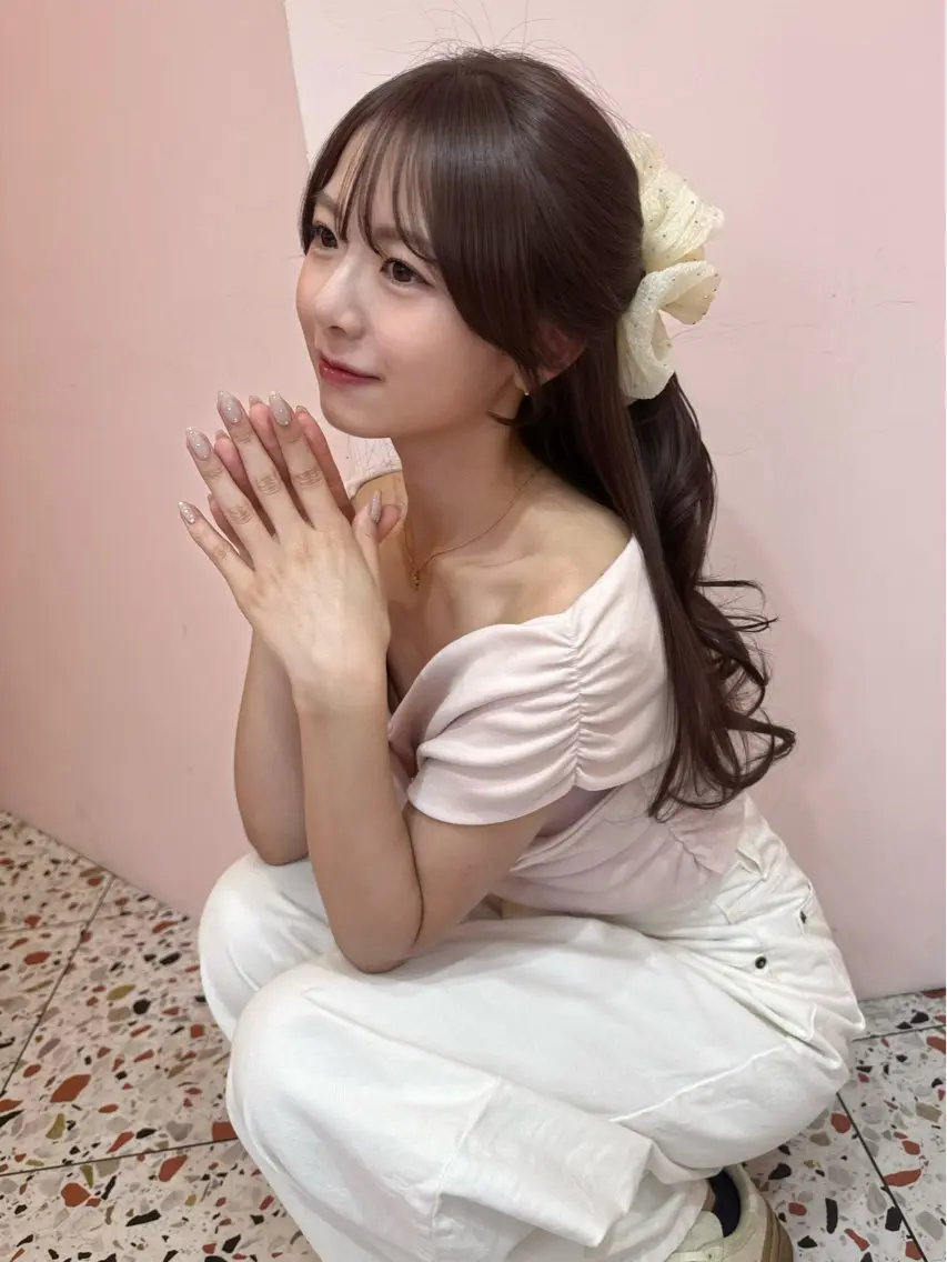 ロング ロングレイヤー 髪質改善 レイヤーカット ロング カット ヘアカラー トリートメント 顔周り/透明感カラー REINA𓍯のヘアスタイル