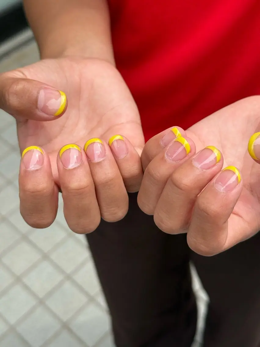 ネイル フレンチネイル ショートネイル Fumi ♡のネイルデザイン