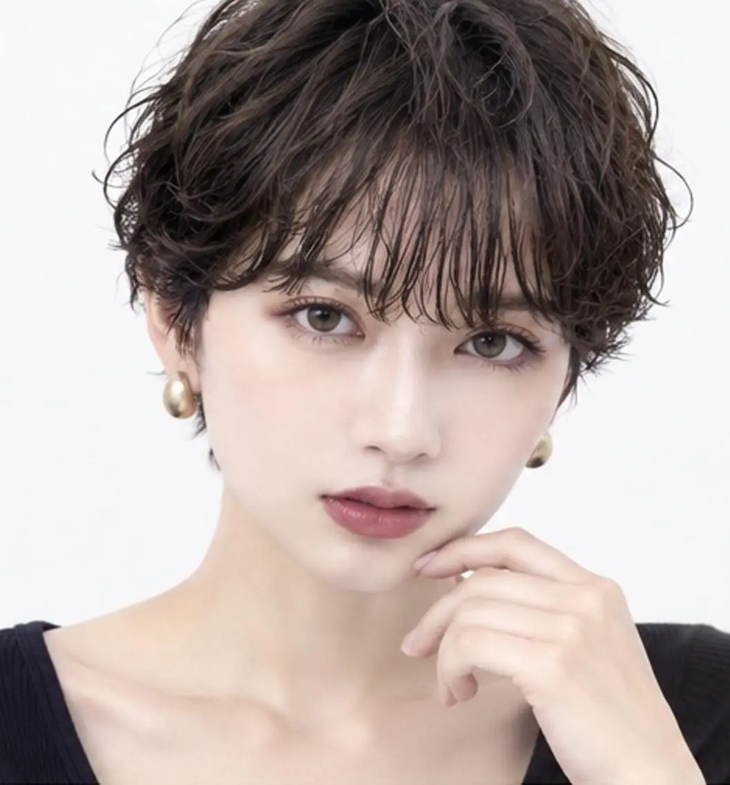 ショート パーマ カラー カット ヘアカラー パーマ ダメージレス コバヤシ　ヒロヒトのその他イメージ