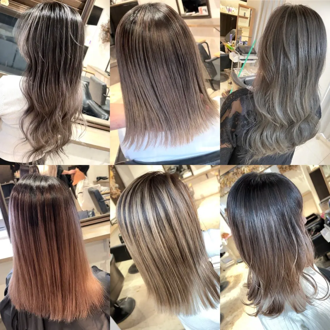 セミロング カラー カット ヘアカラー ギャルの革命児 秀斗のヘアスタイル