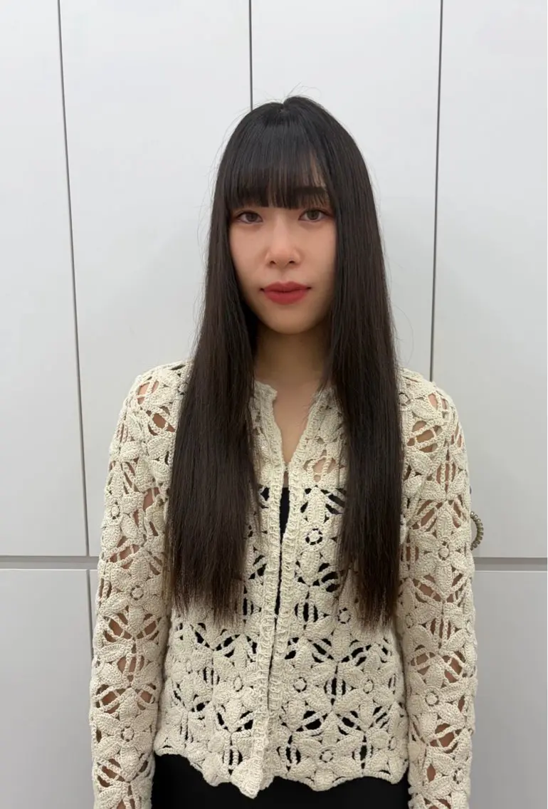 ロング トリートメント オリーブカラー🦖⌇ EKUNA🌿のヘアスタイル