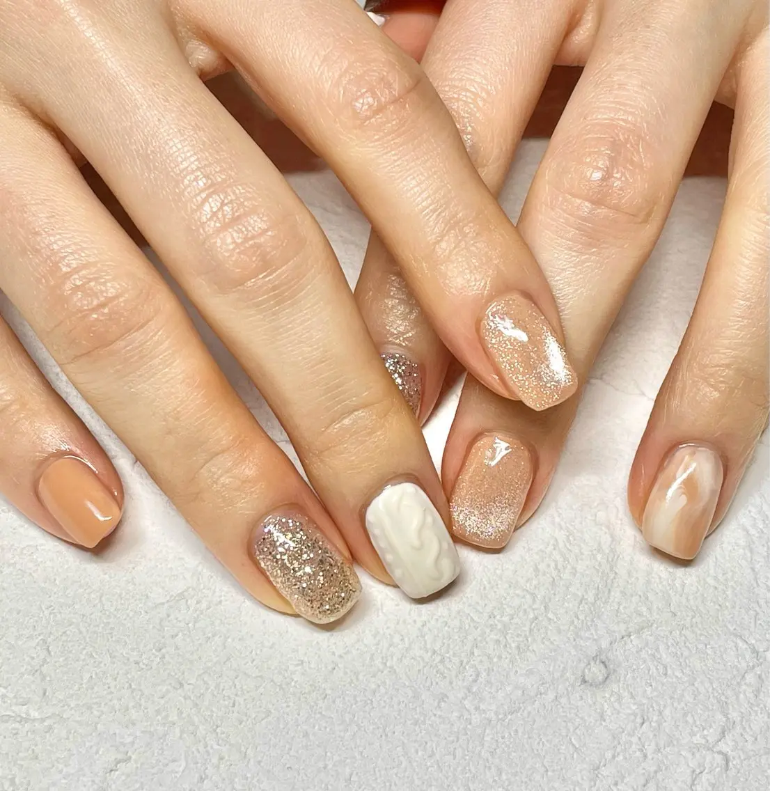 ネイル ニュアンスネイル ネイルサロン Yetのネイルデザイン