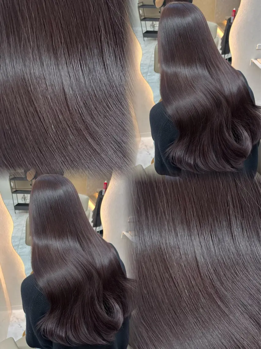 ロング カラー ブリーチ ダブルカラー ブリーチなしカラー ヘアカラー トリートメント ⟡ひより⟡/ブリーチ モデル様募集中🍓のヘアスタイル