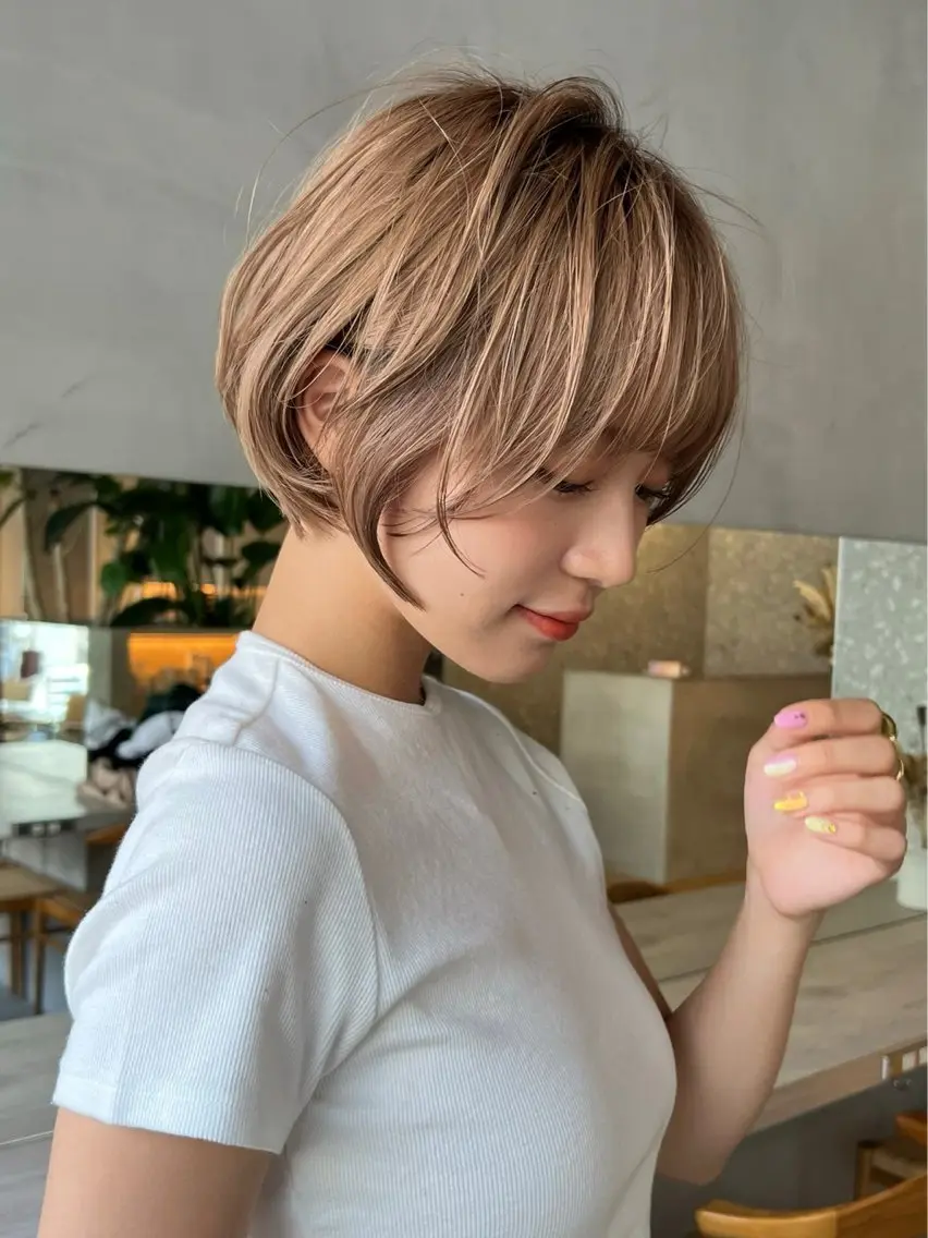 ショート カラー 山下和輝 /ショートボブ・ボブのヘアスタイル