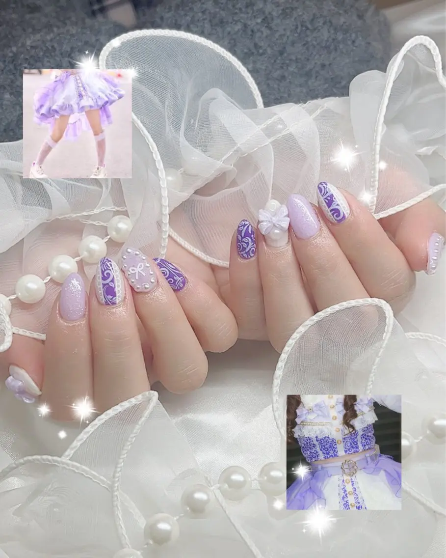 ネイル ハンドネイル AYU💅ワンホン& 推し活ネイル💕のネイルデザイン