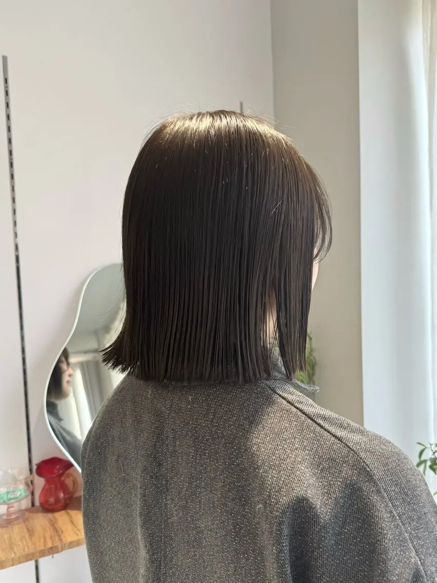 セミロング カラー カット ヘアカラー トリートメント 髪質改善カラー cipre 唯舞のヘアスタイル