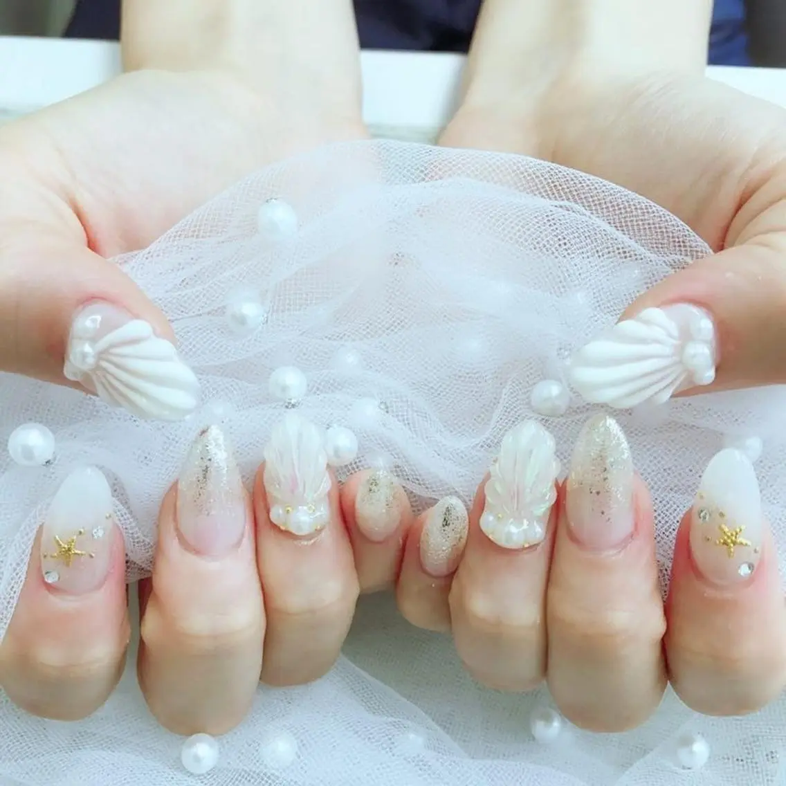 ネイル ハンドネイル Melody  3D/スカルプ専門店のネイルデザイン