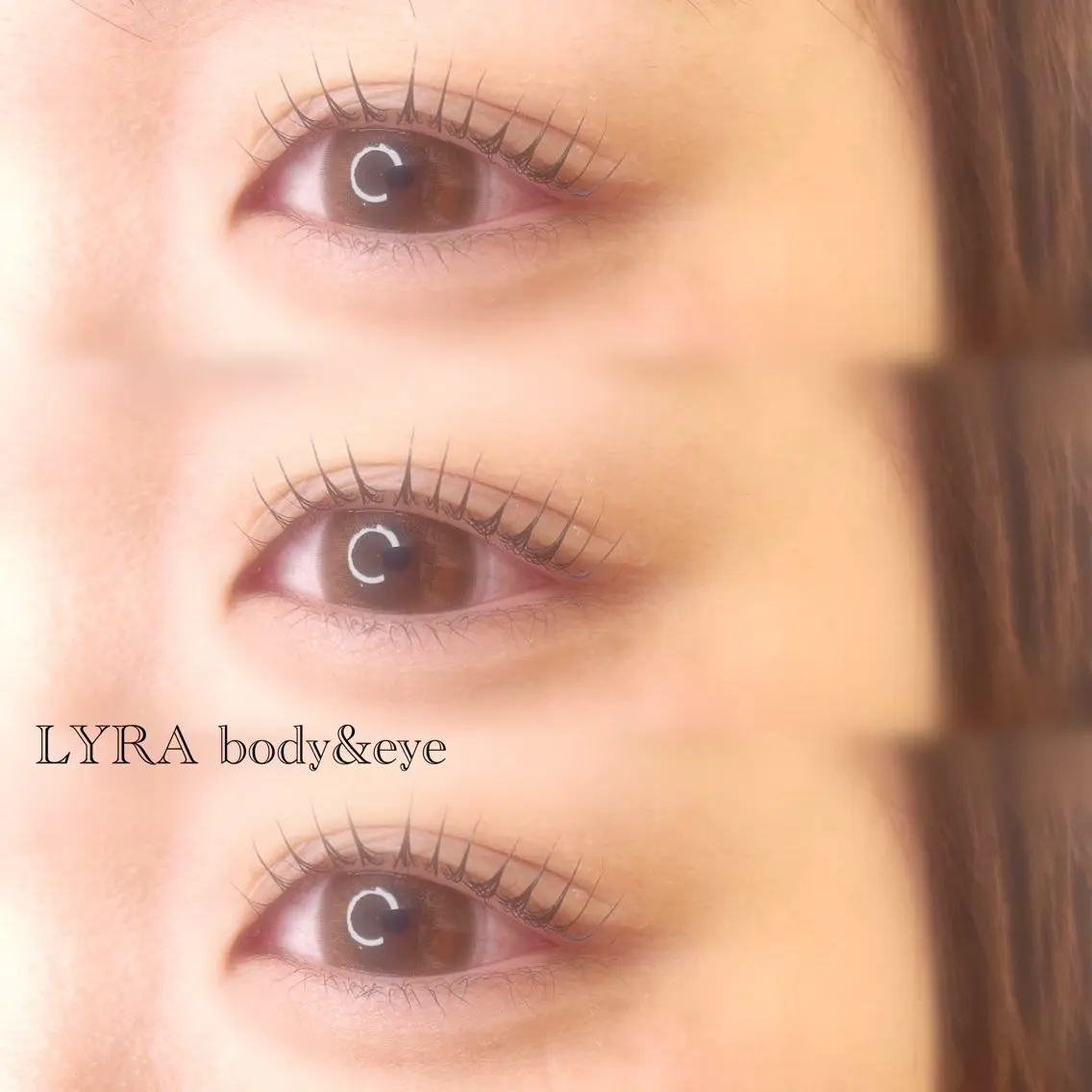 マツエク・マツパ 束感まつ毛 LYRA ゆうりのマツエク・マツパデザイン