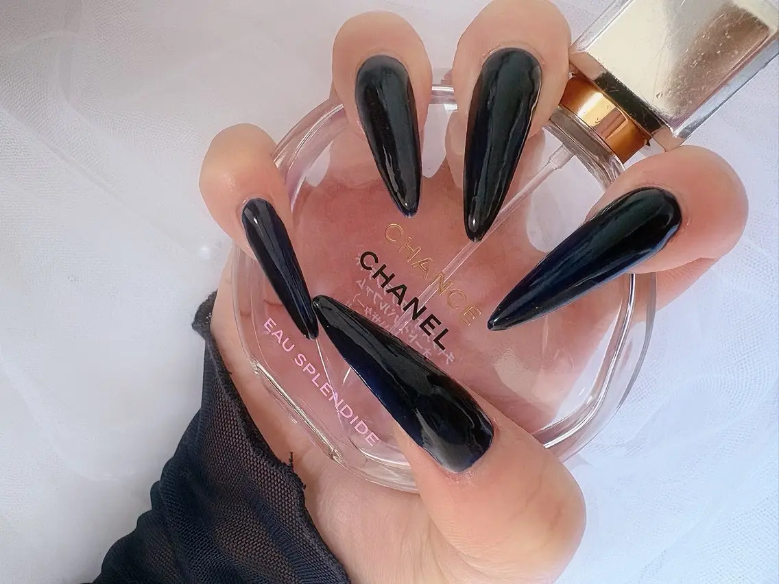 🌸長さだしロングワンカラーnail🌸の写真