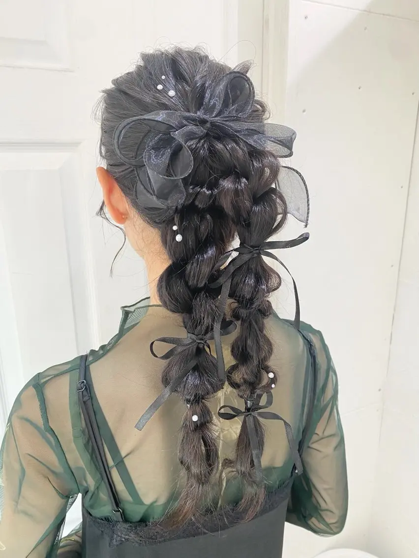 ヘアアレンジ ヘアセット uros.中目黒 moekaのヘアスタイル