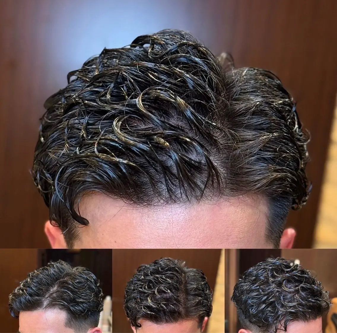 パーマ メンズ 佐藤 和のヘアスタイル