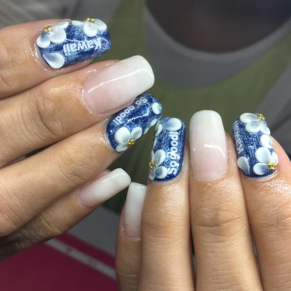 ネイル フラワーネイル 持ち込み Nail Salon espritのネイルデザイン