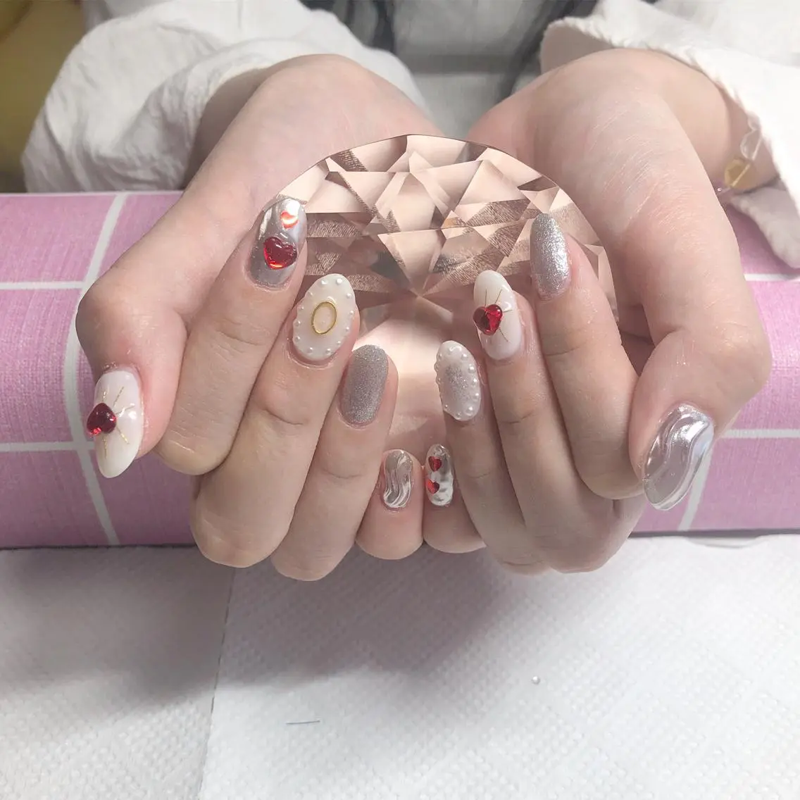 ネイル ハンドネイル I pinknail 韓国風·持ち込み専門のネイルデザイン