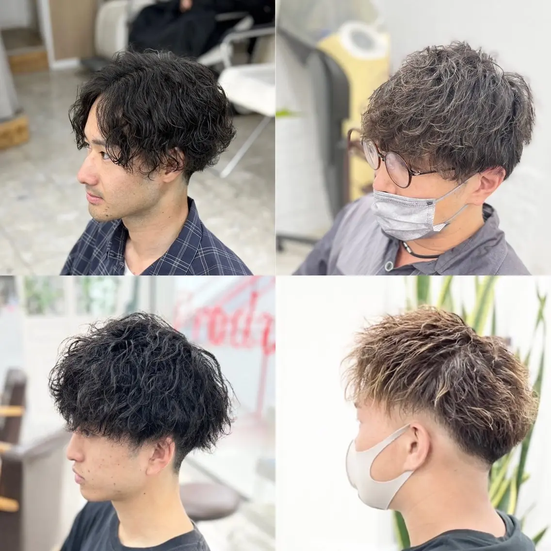 🔥 新規限定 🔥メンズカット＋パーマ（細かいツイストの場合＋1100円）の写真