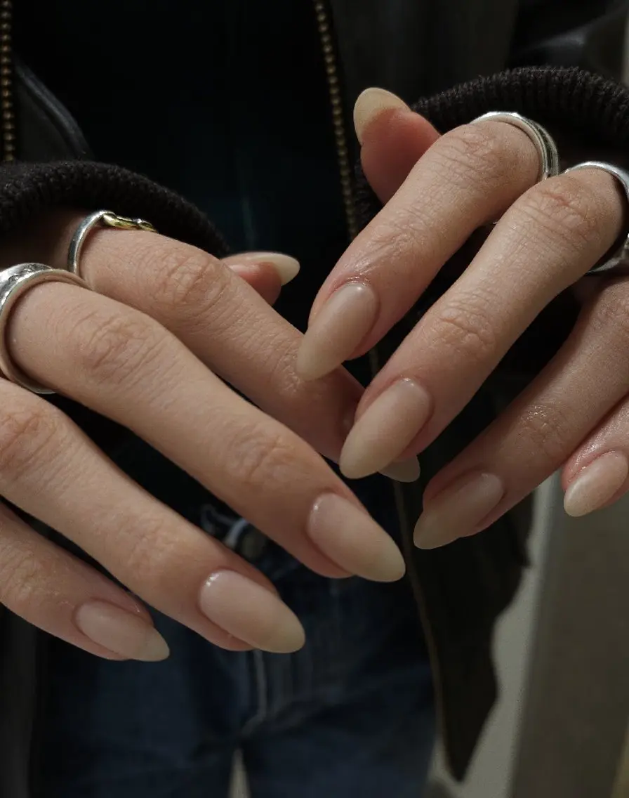 ネイル アートネイル ジェルネイル マットネイル ワンカラーネイル パラジェル ハンドネイル puku nail 🌼kazu🌼のネイルデザイン