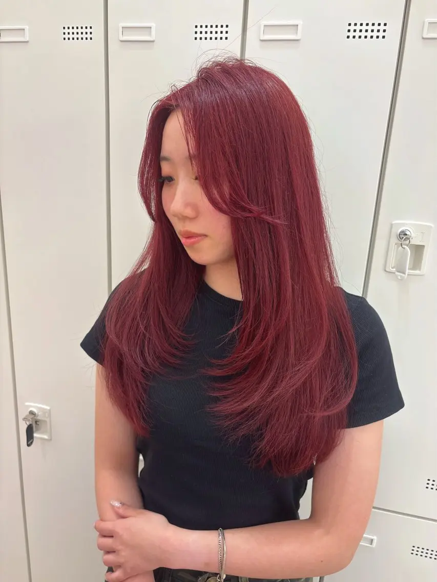 ロング ヘアカラー Parve Mix / 根本 梨湖🫧のヘアスタイル