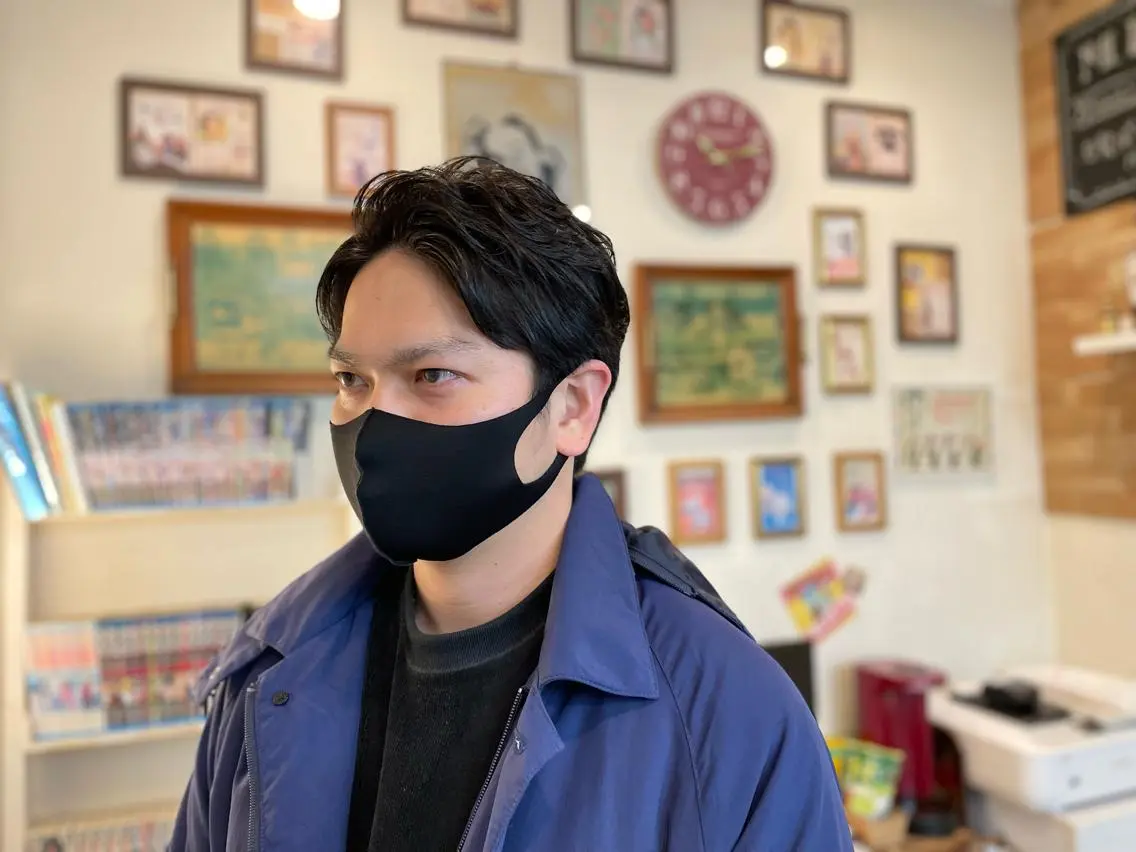 ミディアム メンズ ビジネス 山田 美翔のヘアスタイル