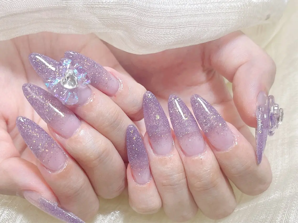 ネイル ハンドネイル 🎀ネイルサロン エクラYUI🎀のネイルデザイン