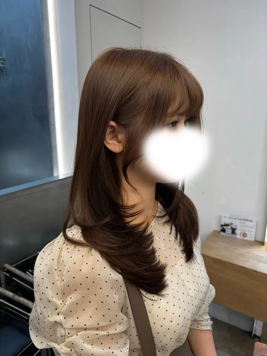 ロング カラー ベージュカラー レイヤーカット カット ヘアカラー トリートメント 🧡レイヤー🧡 ✨透明感カラー✨祥吾のヘアスタイル