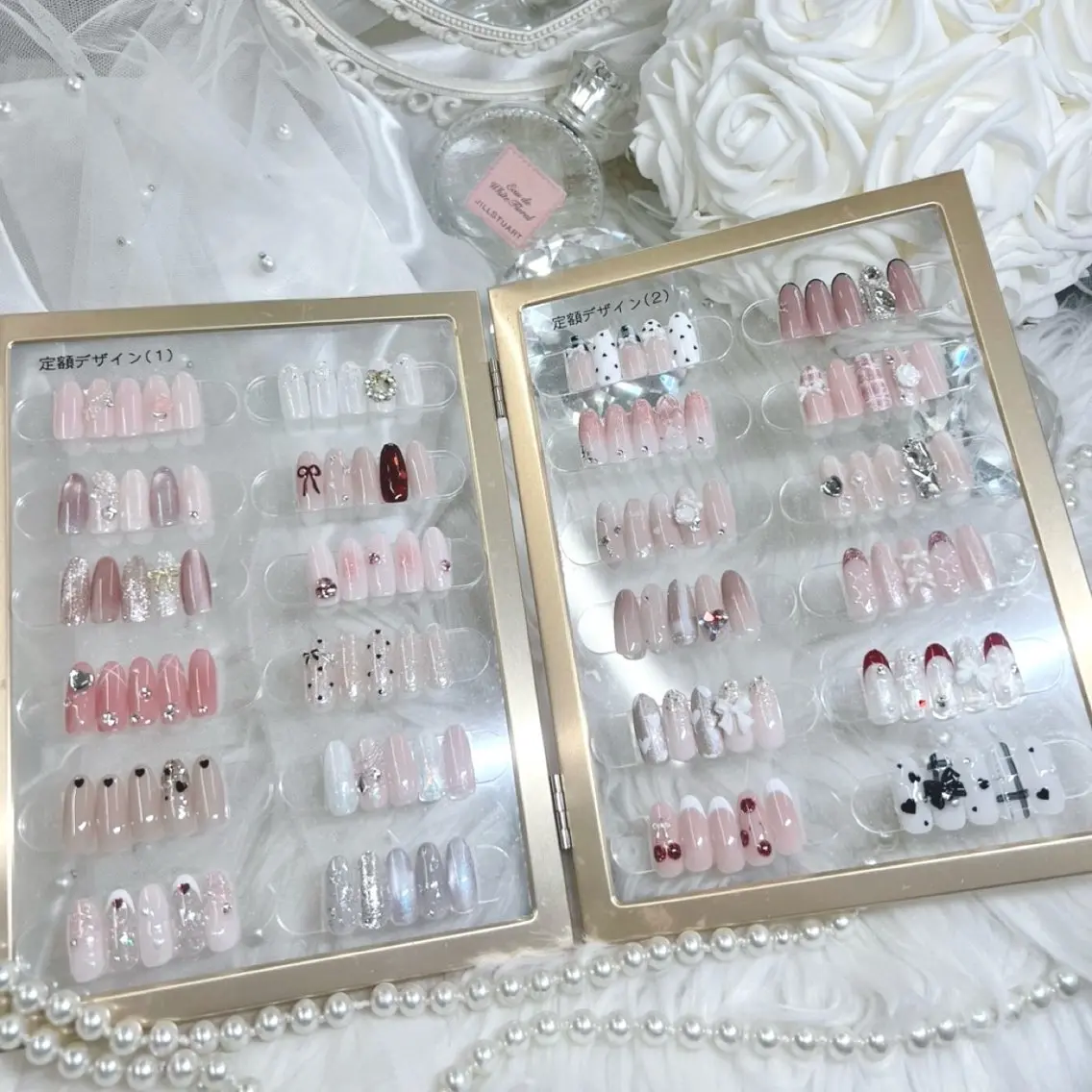 セミロング ハンドネイル Nailsalon Angeのネイルデザイン