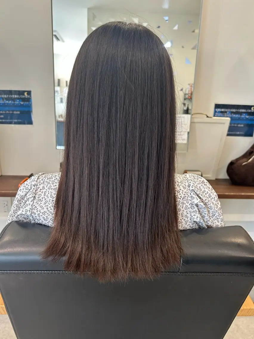 セミロング 江川 輝星のヘアスタイル