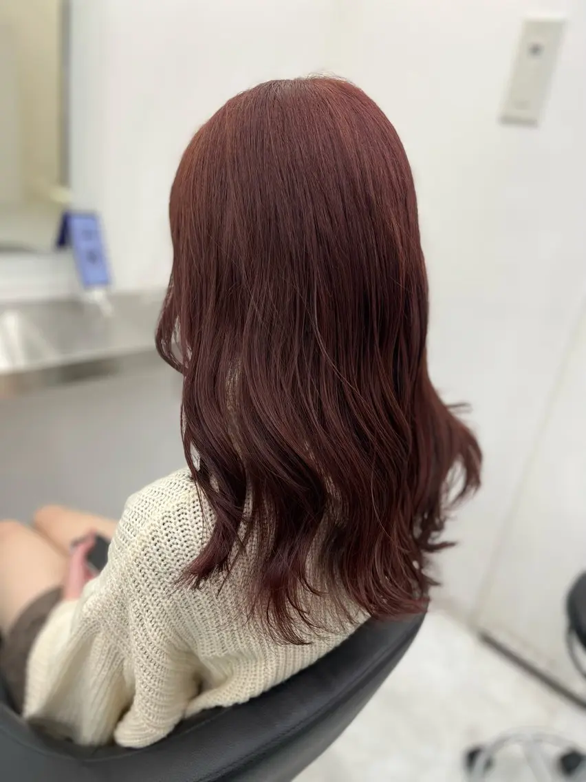ロング カラー ヘアアレンジ ヘアカラー トリートメント 愛されカラー🩷 はるなのヘアスタイル