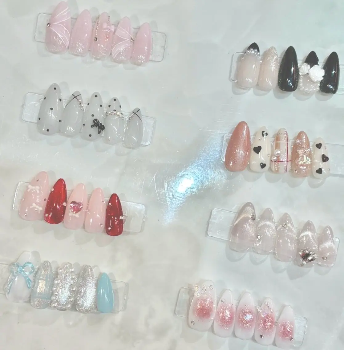 ネイル ジェルネイル ネイルチップ ハンドネイル KIREIE NAILSのネイルデザイン