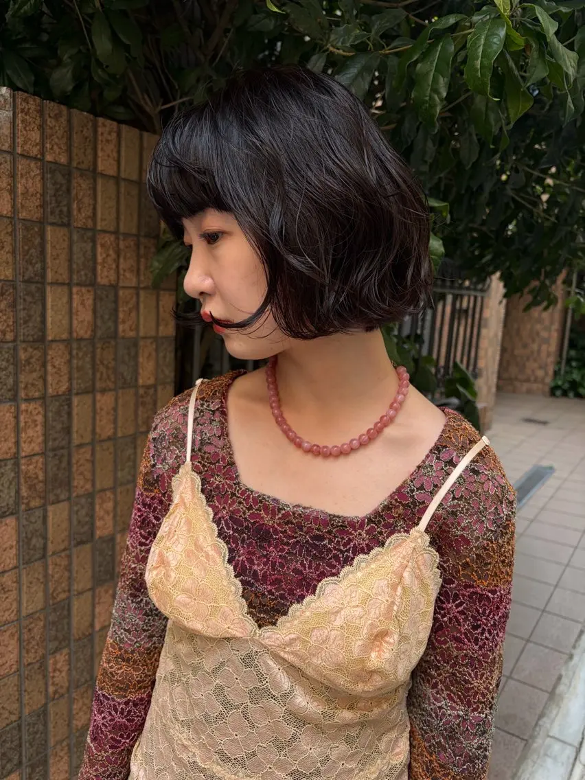 ショート ボブ カット ヘアカラー ニュアンス/レイヤー /kokoro🦮のヘアスタイル