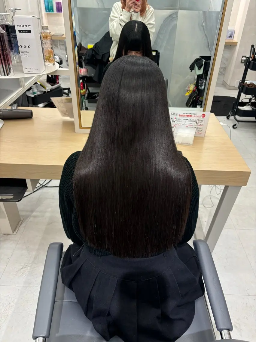 ロング ✨縮毛矯正特化✨️ /💎若山竜生💎のヘアスタイル