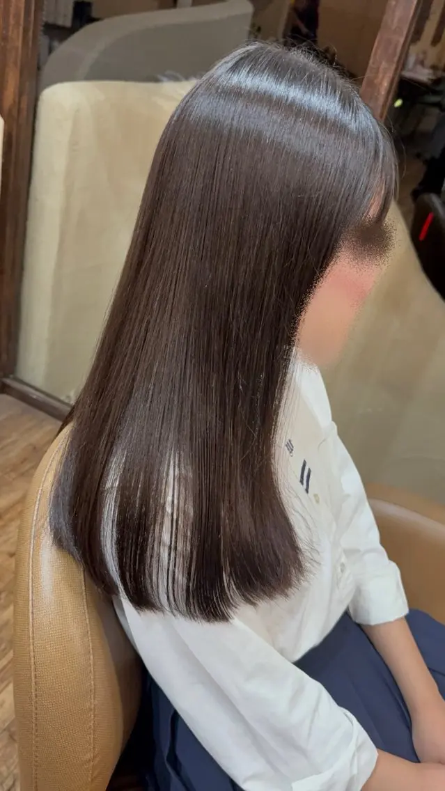 ロング ロング 鈴木 未歩のヘアスタイル