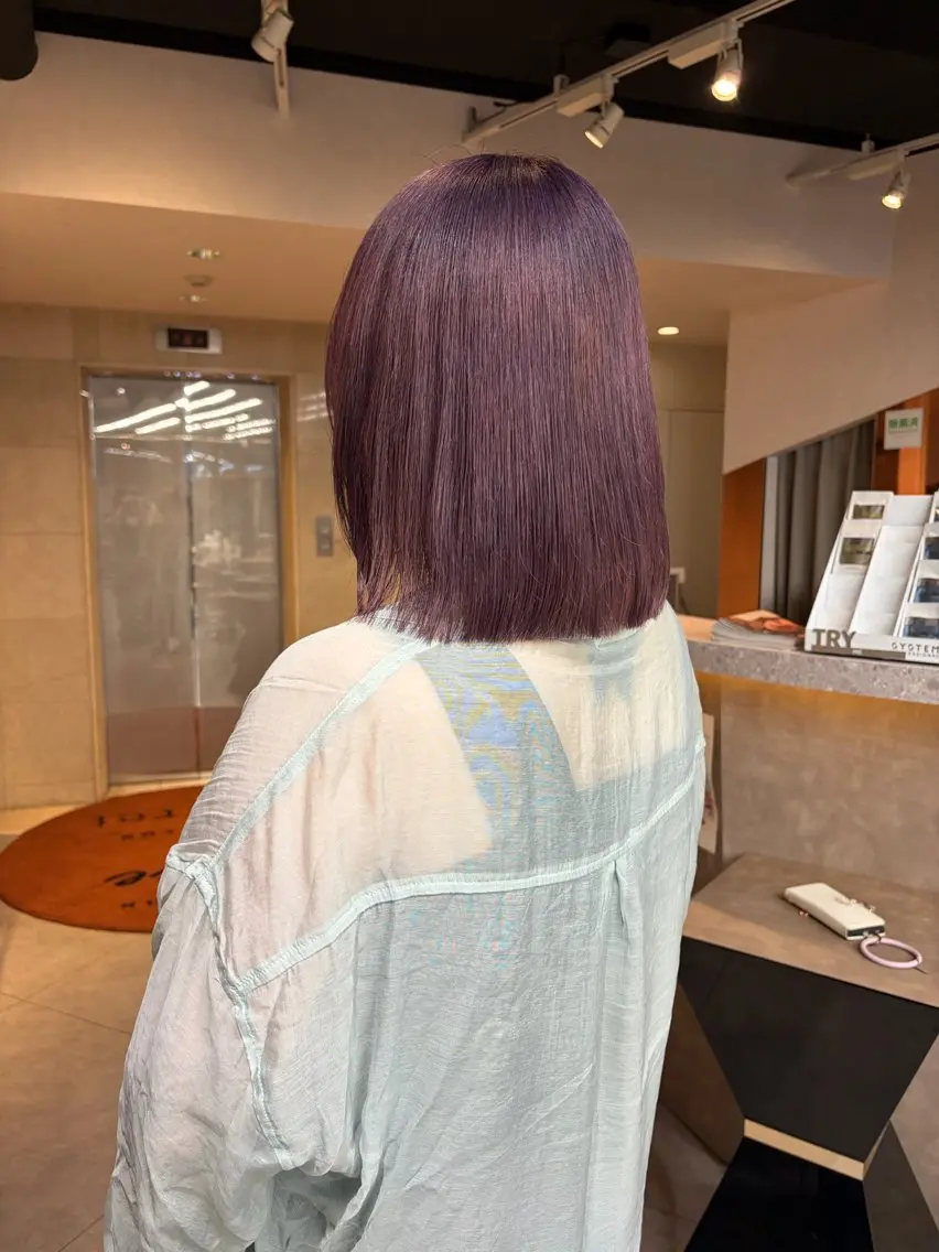 ショート カラー ヘアカラー も も えのヘアスタイル