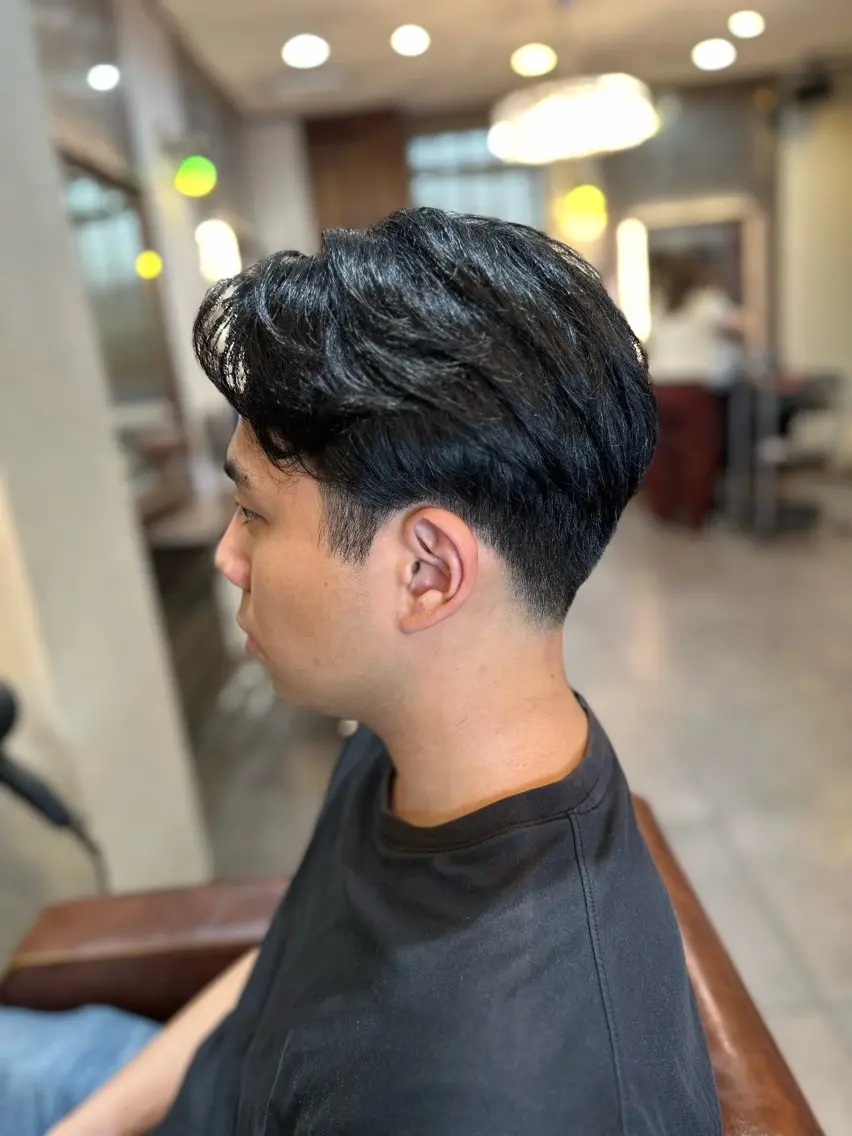 メンズ カット ヘアセット ナカタケ ユウのヘアスタイル