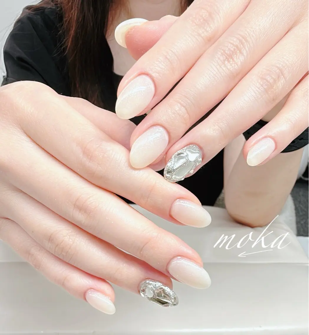ネイル ハンドネイル ハンドケア 胡蝶蘭レディースサロ ンNailMOKAのネイルデザイン