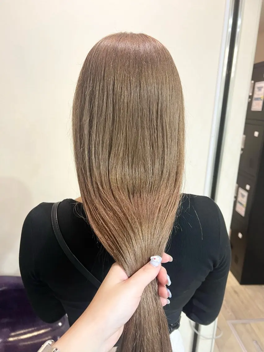 ロング カラー yuuna. 🪽のヘアスタイル