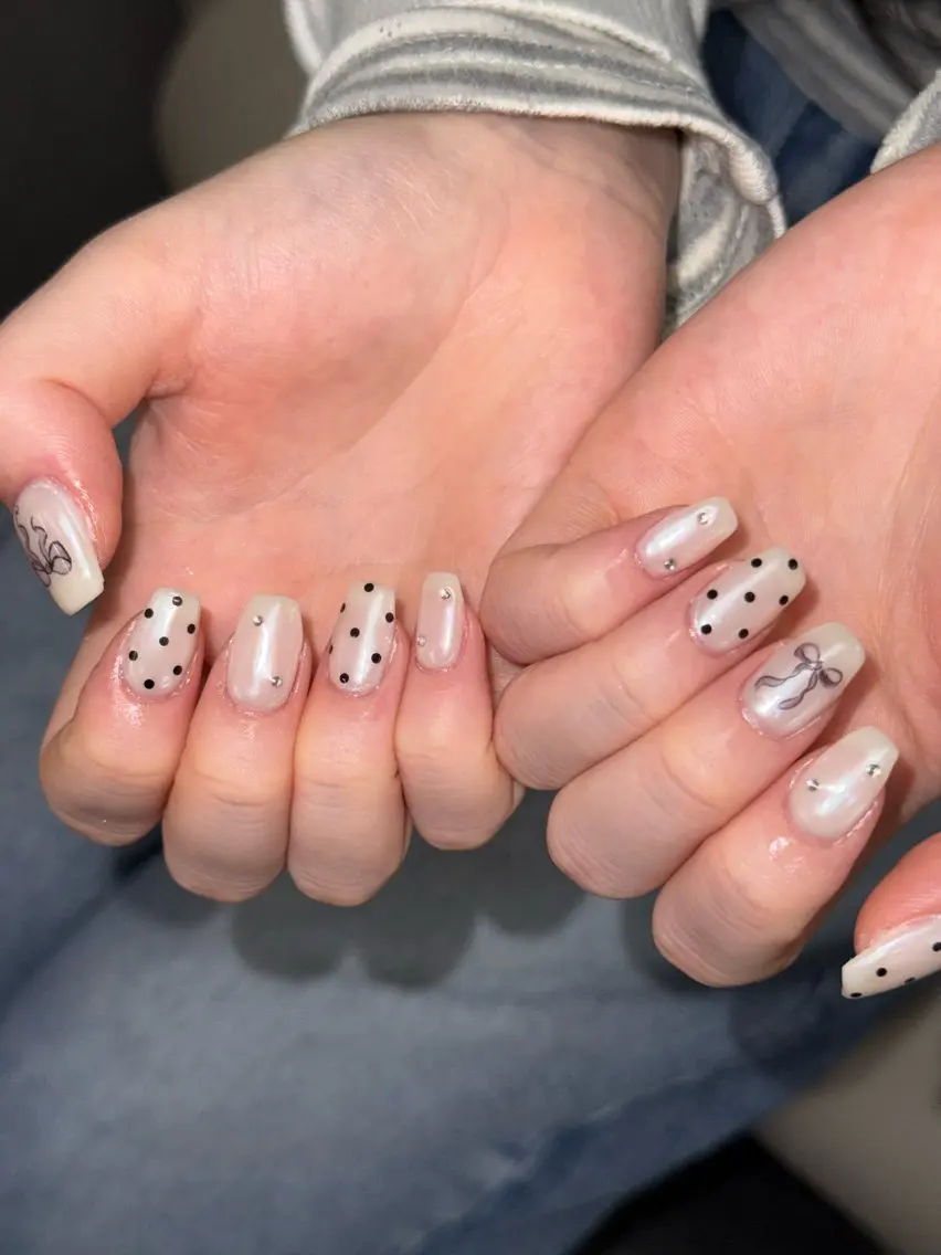 ネイル ハンドネイル hazuki ☽ 6月予約受付中✨のネイルデザイン