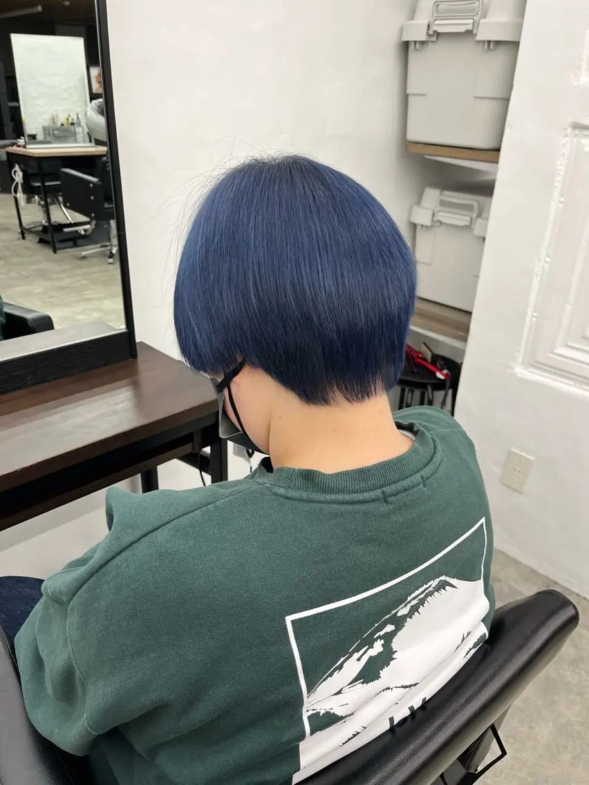ショート ヘアカラー 縮毛矯正/髪質改善 /艶髪特化/こうめいのヘアスタイル