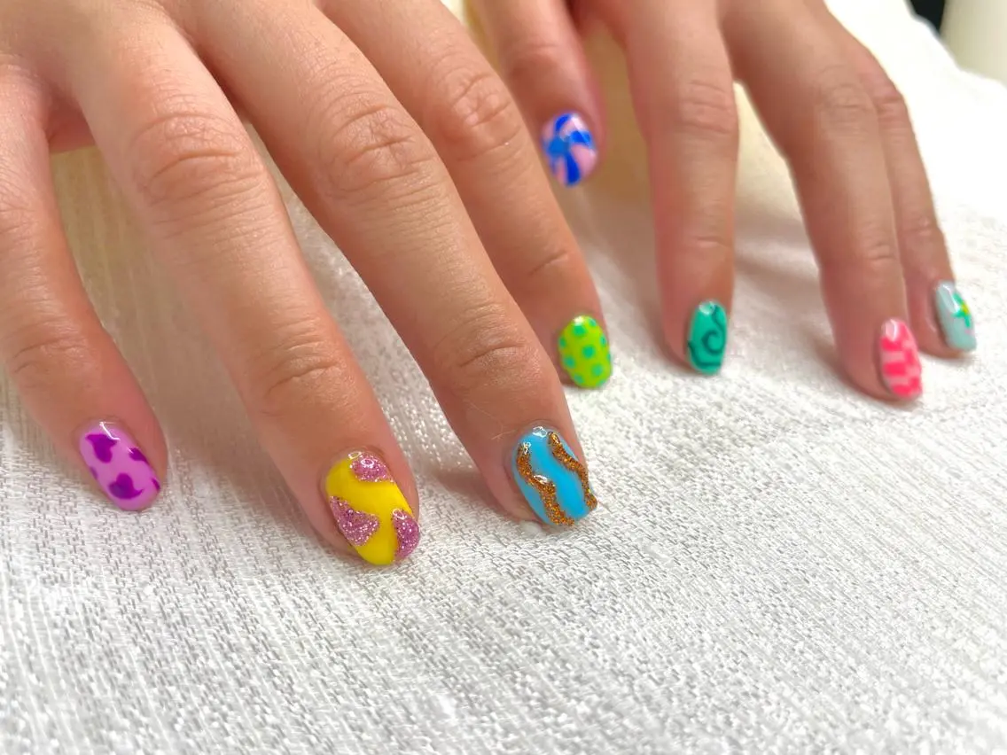 ネイル ぷっくりネイル Ri-e's nailのネイルデザイン