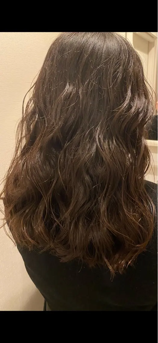セミロング ヘアセット ANSA  hair かいりのヘアスタイル