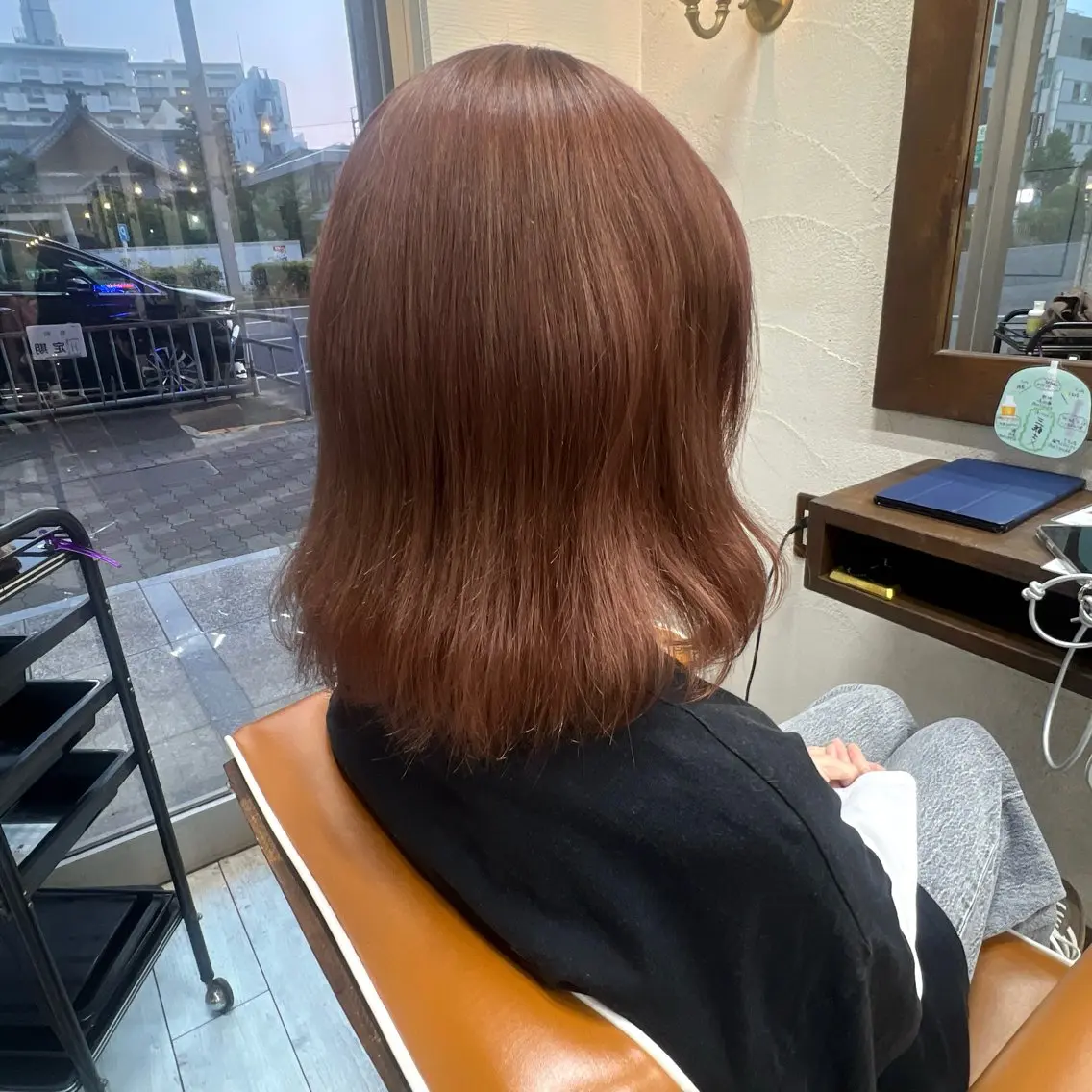 ミディアム 平野 優菜 / minim 艶カラーのヘアスタイル